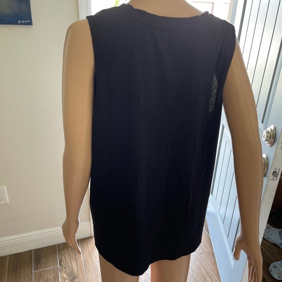 Old Navy Tank Top Black Women Sz XL TALL slightly used - Picture 4 of 8